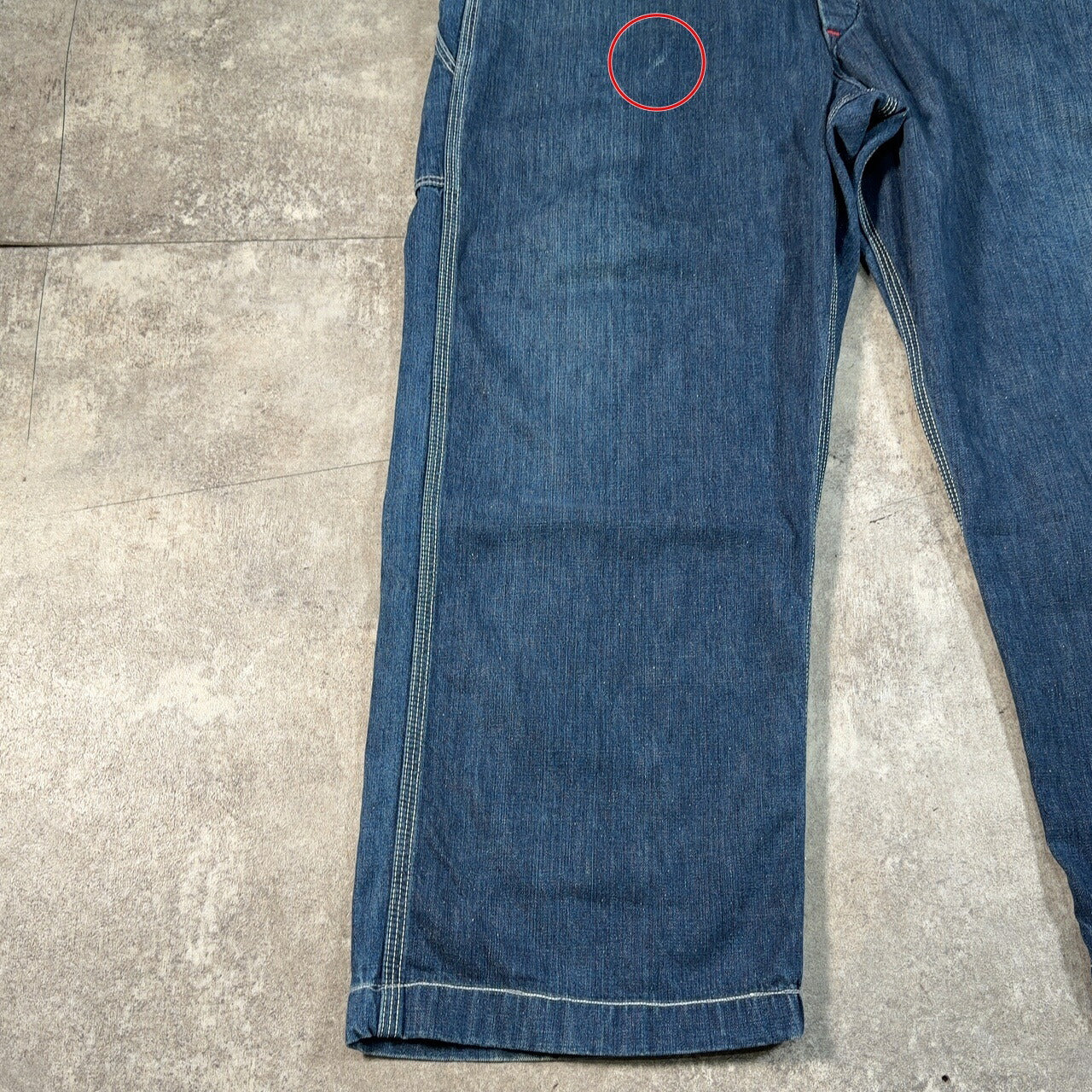LOUD SPEAKER 40s 50s Vintage Denim Overalls Blue