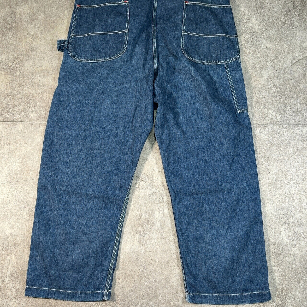 LOUD SPEAKER 40s 50s Vintage Denim Overalls Blue