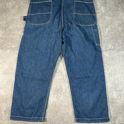 LOUD SPEAKER 40s 50s Vintage Denim Overalls Blue