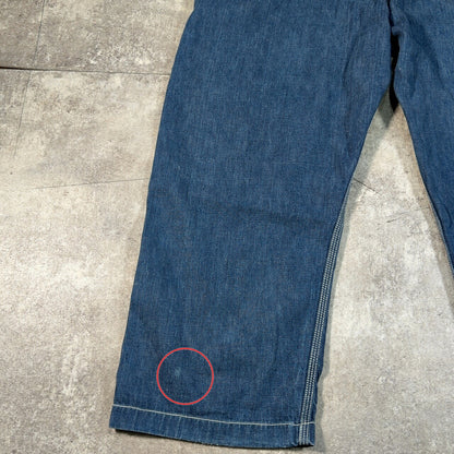 LOUD SPEAKER 40s 50s Vintage Denim Overalls Blue