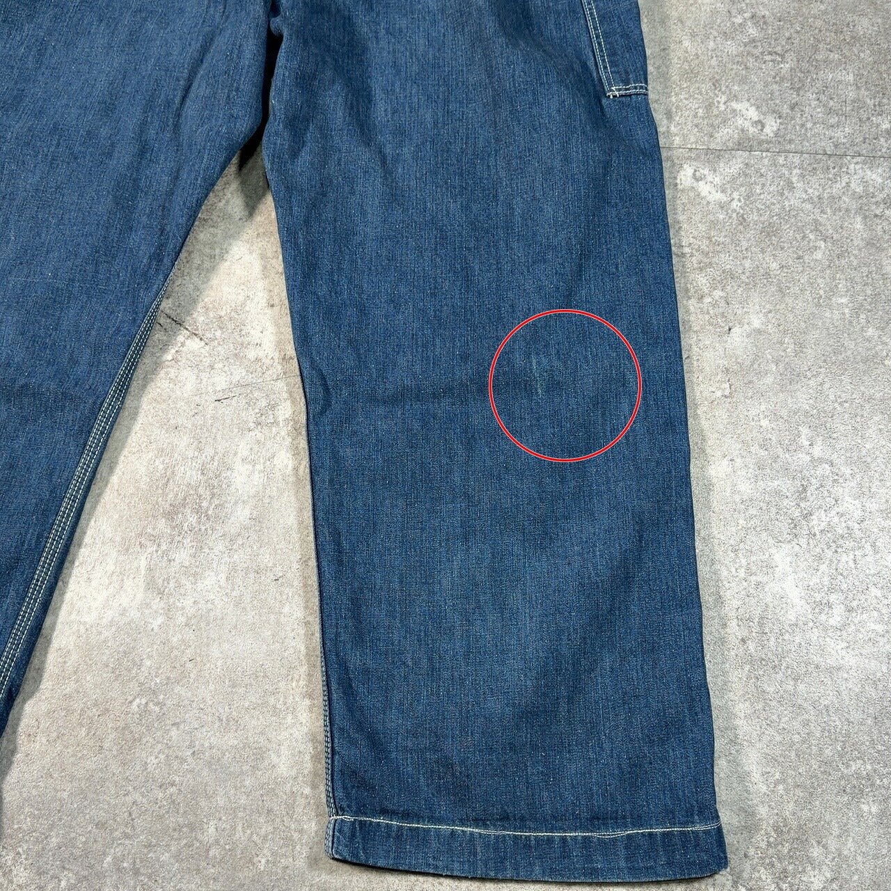 LOUD SPEAKER 40s 50s Vintage Denim Overalls Blue