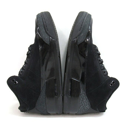 NIKE AIR JORDAN 3 Retro "Black Cat" Sneakers Size 30cm
