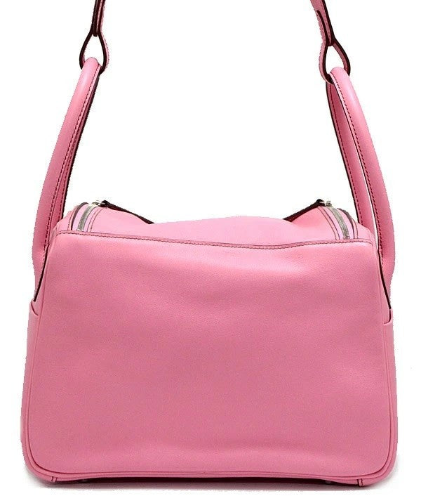 HERMES Lindy 26 Swift Leather Shoulder Bag Size ONE SIZE