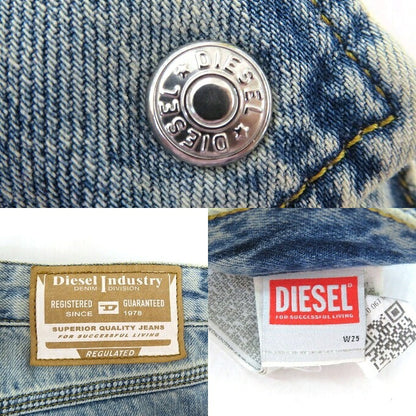 DIESEL P-MIRTA-OUT Blue Denim Jeans Size W25