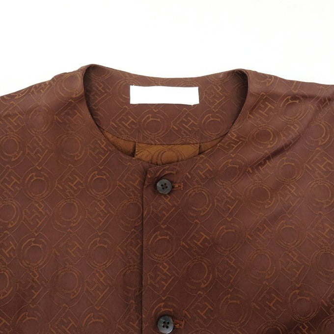 ETHOSENS KANAKOMON Long Shirt Mahogany Size 1