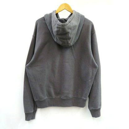 STUSSY Smooth Stock Printed Pullover Hoodie Gray Size L