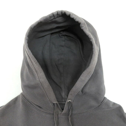 STUSSY Smooth Stock Printed Pullover Hoodie Gray Size L