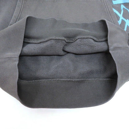 STUSSY Smooth Stock Printed Pullover Hoodie Gray Size L