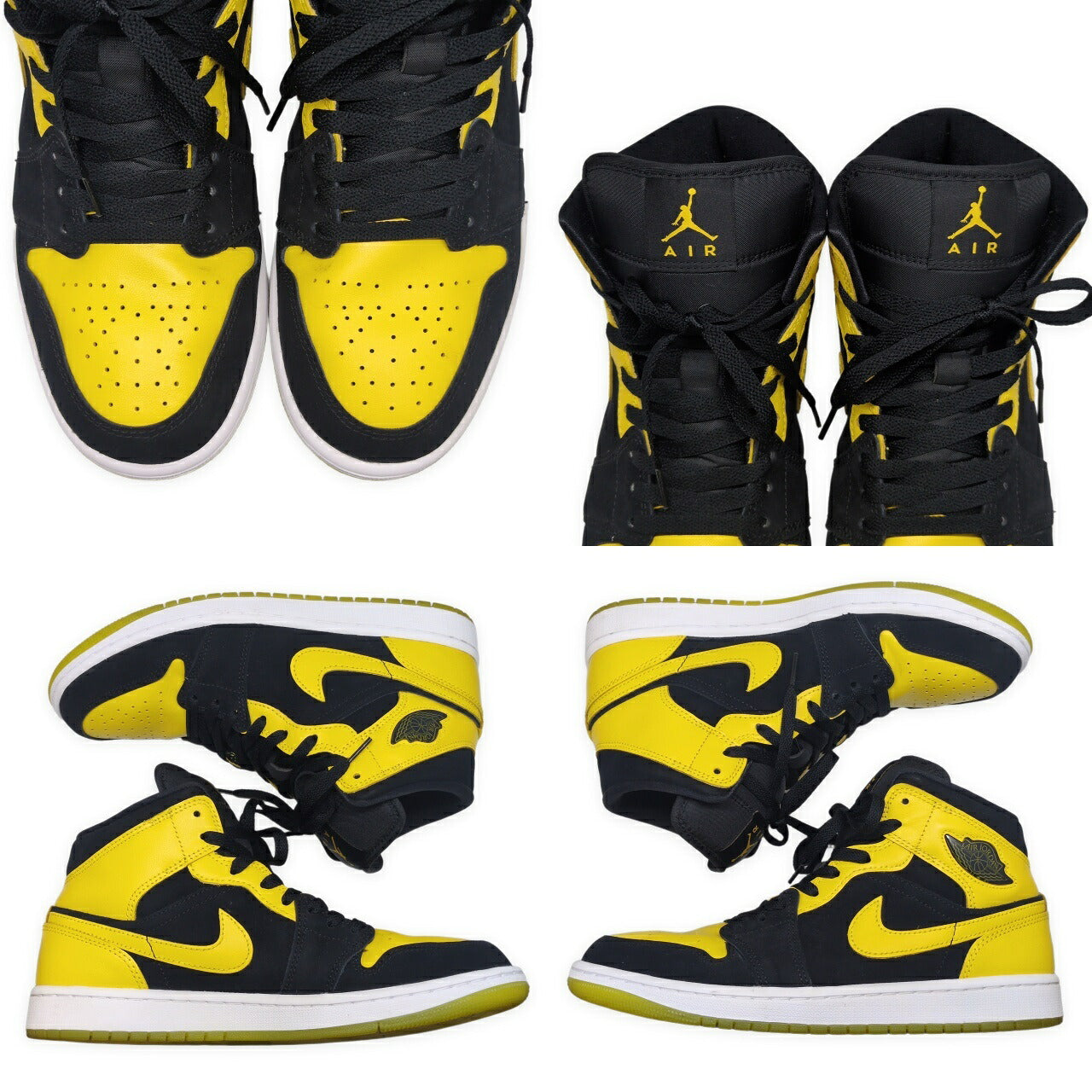 NIKE Air Jordan 1 Mid SE HJ6654-071 Hitop Sneakers Size 27cm