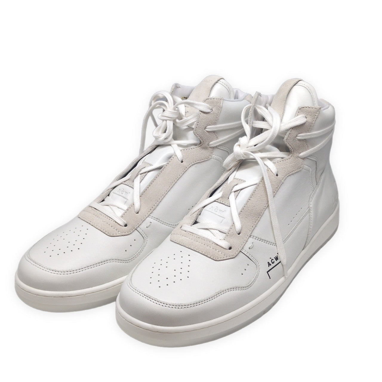 A-COLD-WALL Luol High-Top Sneakers Calf Leather Size EU 44