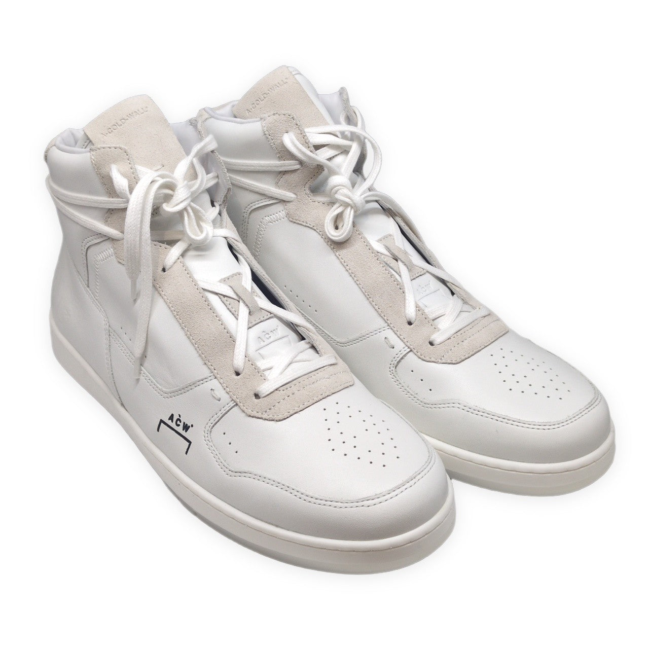 A-COLD-WALL Luol High-Top Sneakers Calf Leather Size EU 44