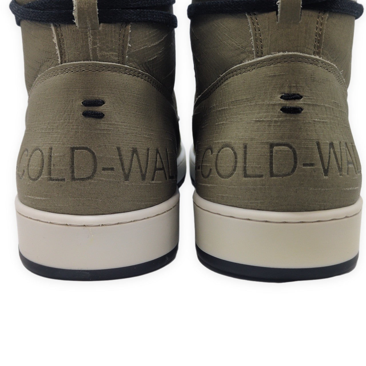 A-COLD-WALL Luol Calf Leather Sneakers Khaki Size EU 42