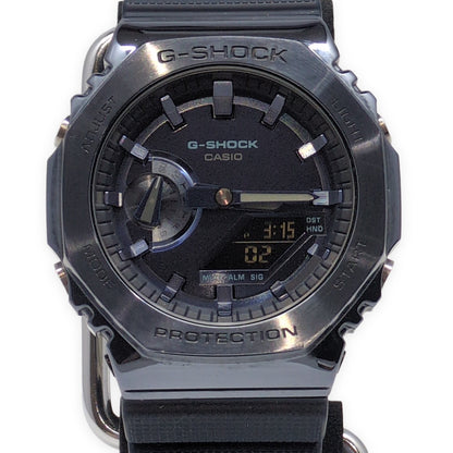 A METAL COVERED Casioak Metal Bezel ONE SIZE Watch Size ONE SIZE