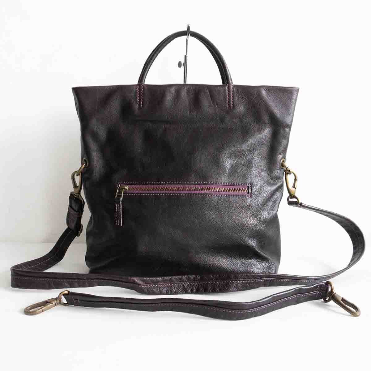 MOTHERHOUSE 3-Way Leather Bag