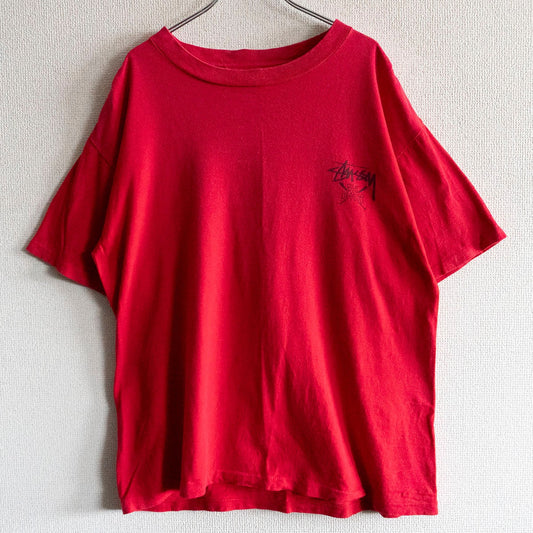 Stussy 80S Double-sided print T-shirt Size L