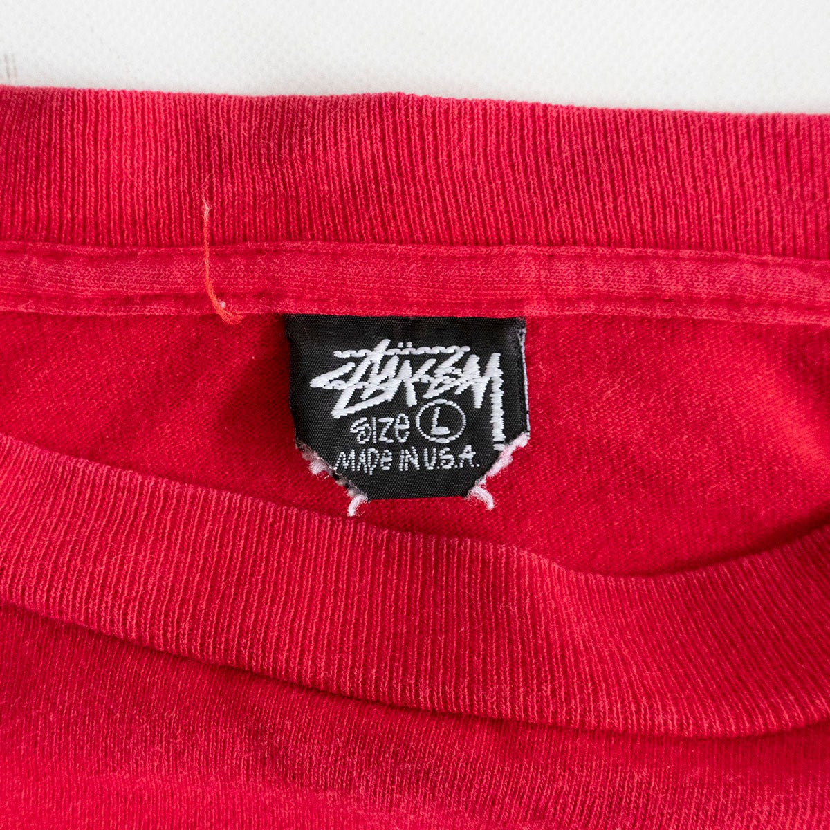 Stussy 80S Double-sided print T-shirt Size L