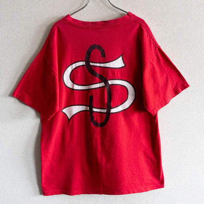 Stussy 80S Double-sided print T-shirt Size L