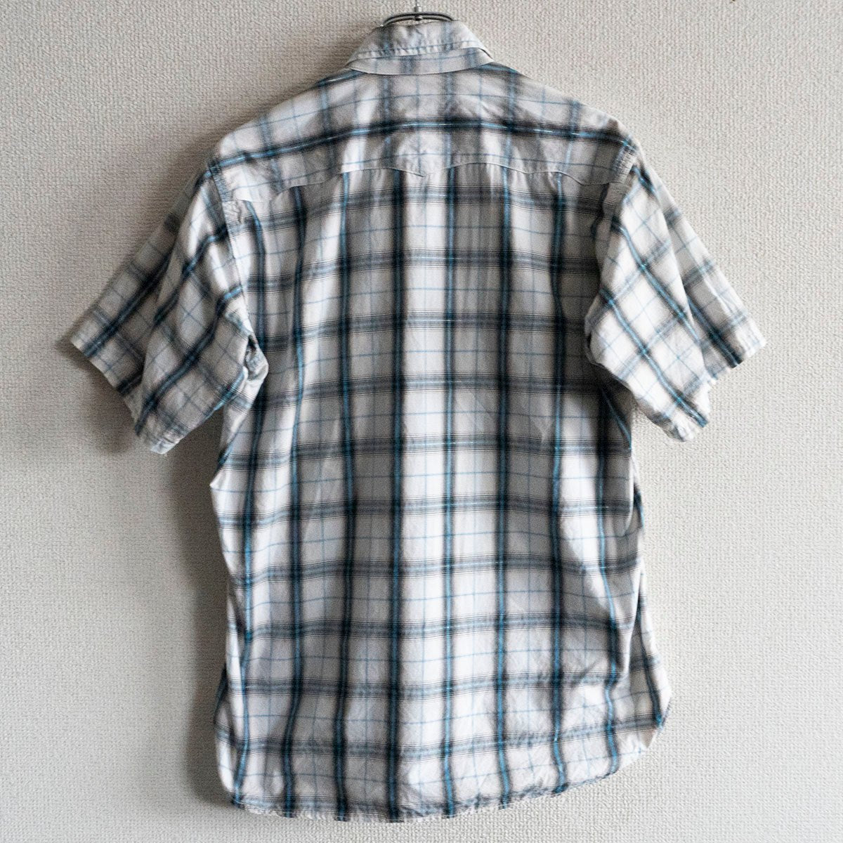 DOUBLEWORKS Plaid Western Shirt Size 36