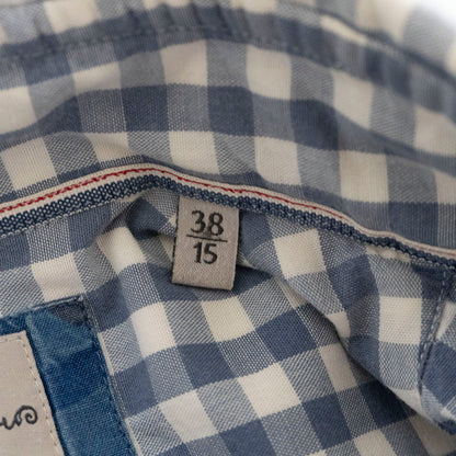 ORIAN DENIM DIVISION SLIM FT CHECK SHIRTS Size 38