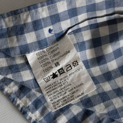 ORIAN DENIM DIVISION SLIM FT CHECK SHIRTS Size 38
