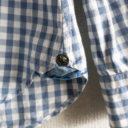 ORIAN DENIM DIVISION SLIM FT CHECK SHIRTS Size 38