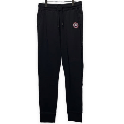 CANADA GOOSE Huron Cotton Sweatpants Black Size XS