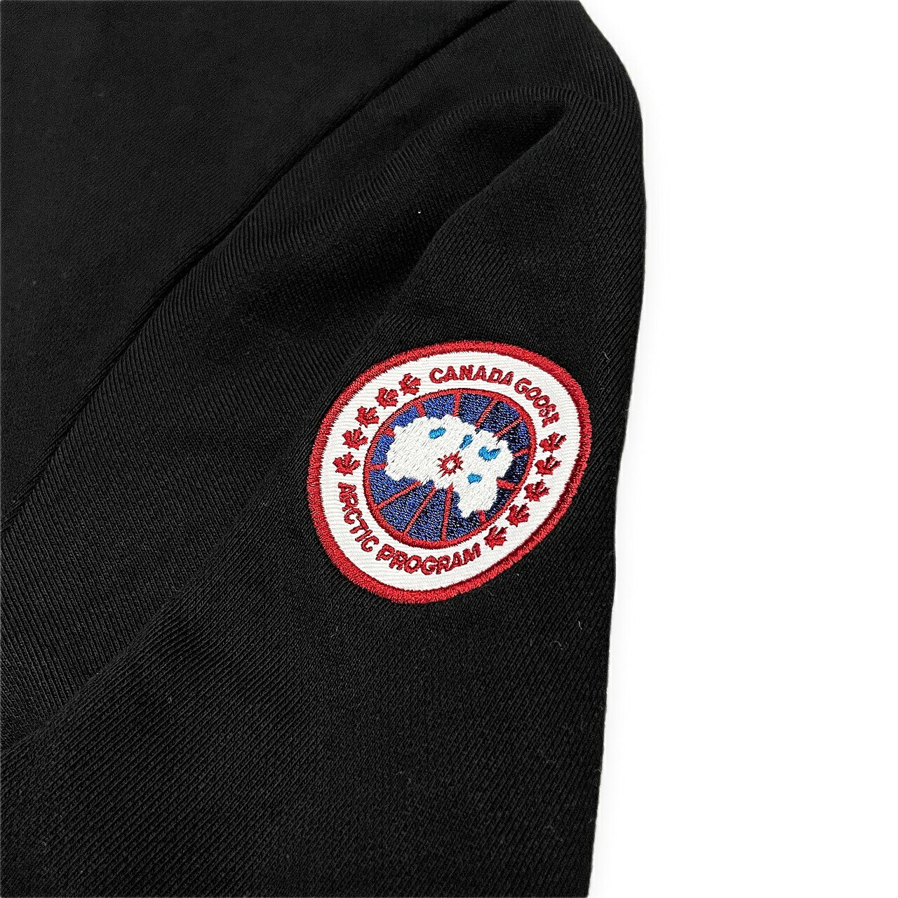 CANADA GOOSE Black Huron Cotton Hoodie Size XS