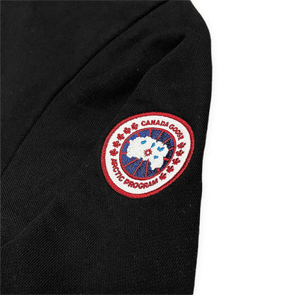 CANADA GOOSE Black Huron Cotton Hoodie Size XS