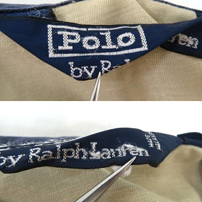 Polo Ralph Lauren Triangle Tag Swing Polo Beige Size M