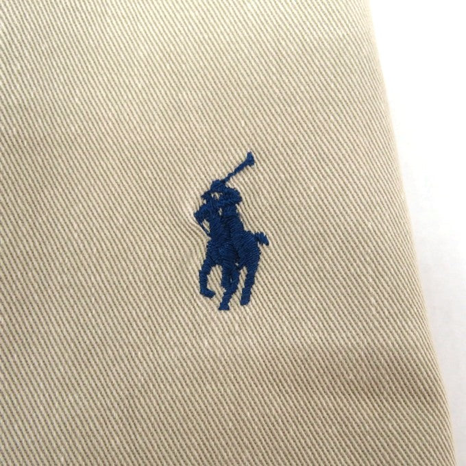 Polo Ralph Lauren Triangle Tag Swing Polo Beige Size M
