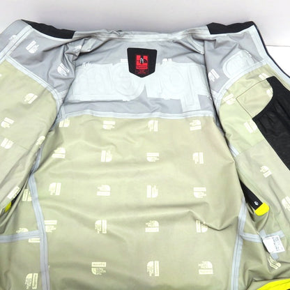Supreme x TNF Taped Seam Shell Jacket Black/Yellow Size XL