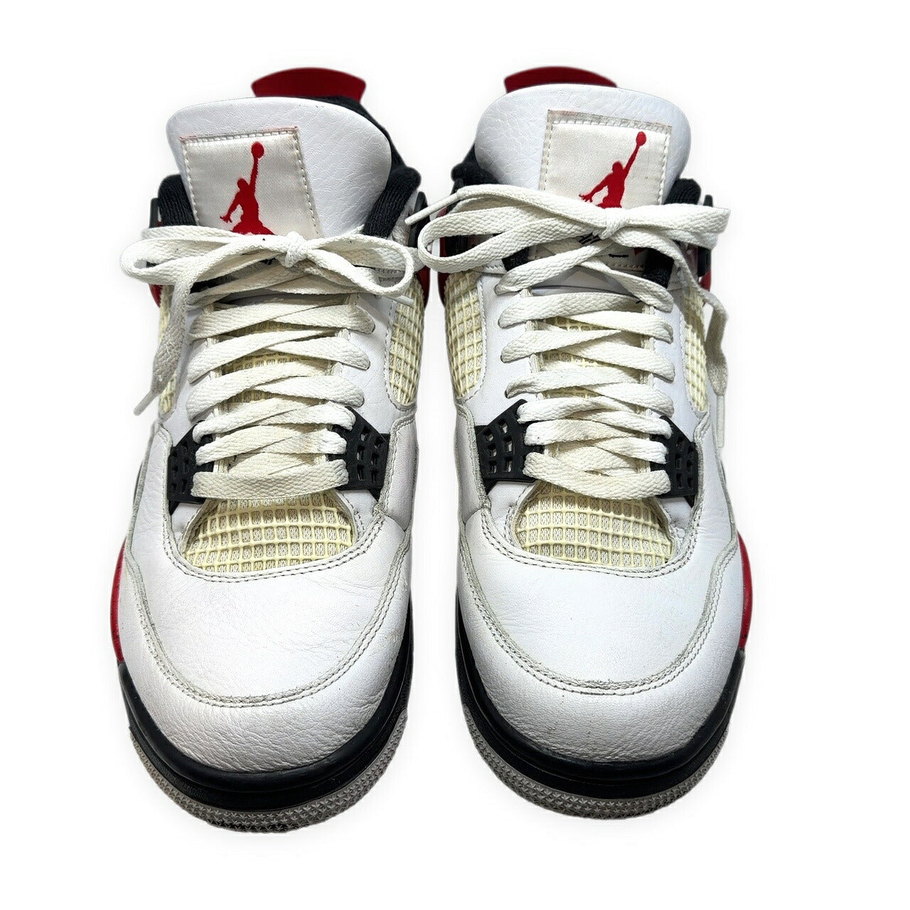 Retro Red Cement Air Jordan 4 Hi-Top Sneakers Size 26.5