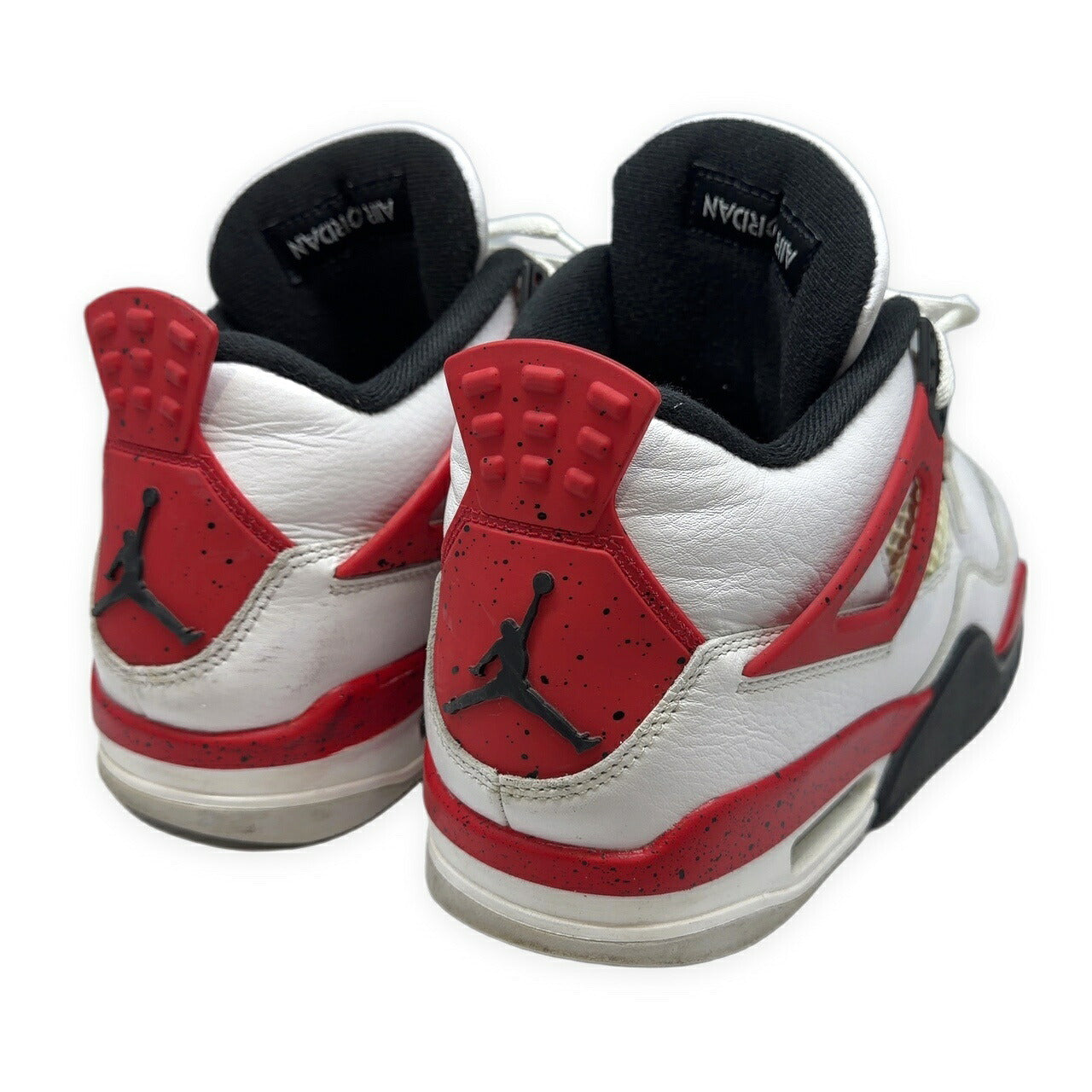 Retro Red Cement Air Jordan 4 Hi-Top Sneakers Size 26.5