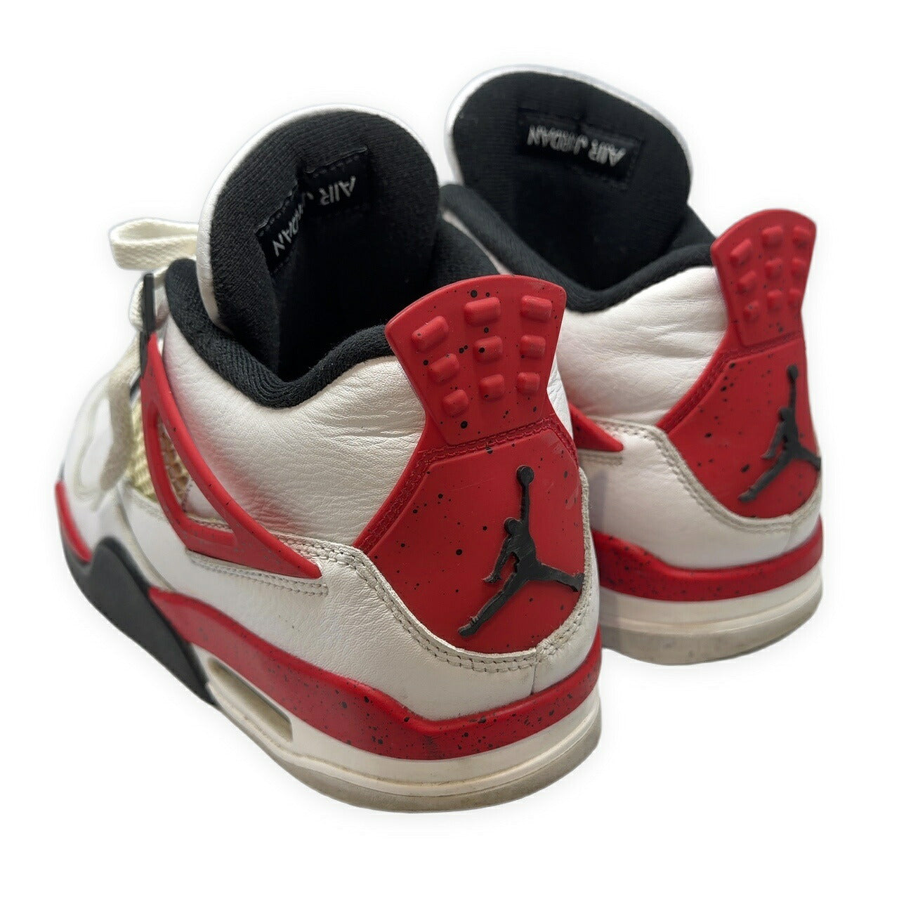 Retro Red Cement Air Jordan 4 Hi-Top Sneakers Size 26.5