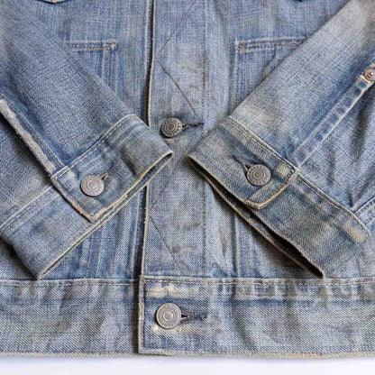 RRL New Roper Jacket Vintage Wash Denim Size M