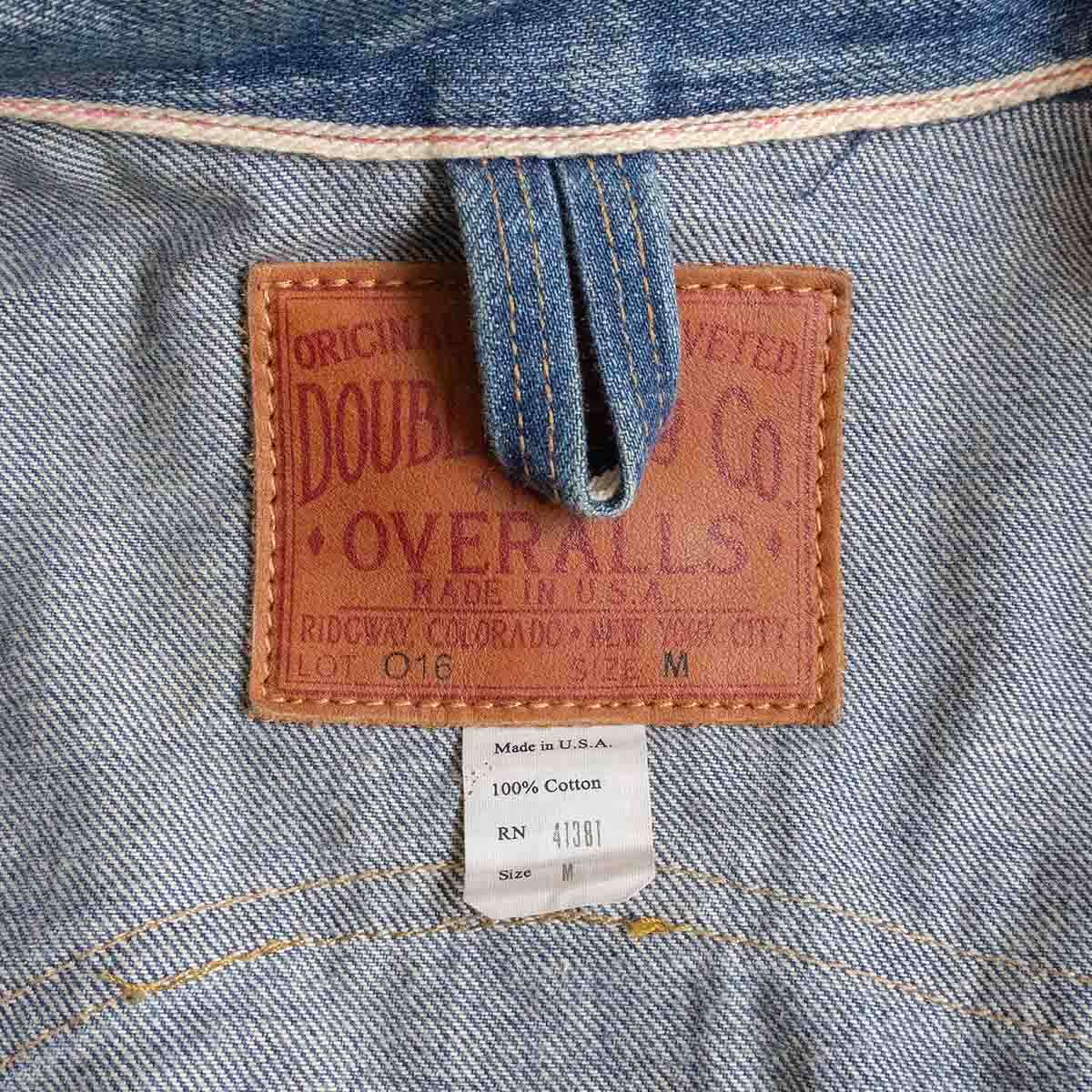 RRL New Roper Jacket Vintage Wash Denim Size M