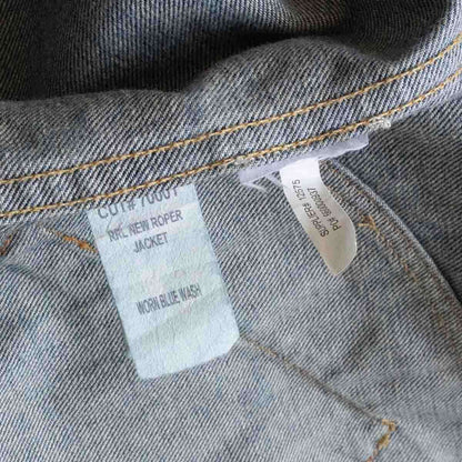 RRL New Roper Jacket Vintage Wash Denim Size M