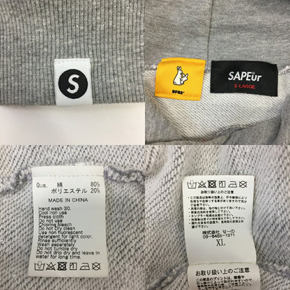 SAPEur x FR2 Smoking Kills Rodman Hoodie Gray Size XL