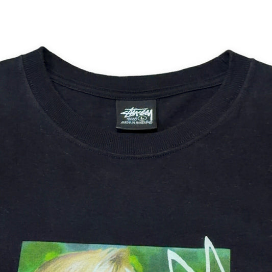 STUSSY 25SS Laura Graphic Cotton T-Shirt Size L