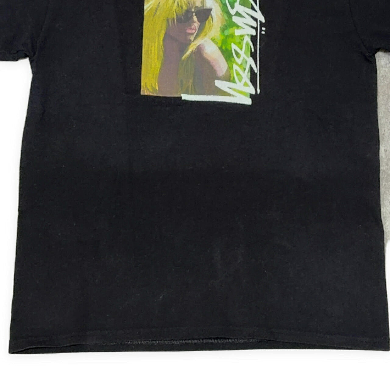 STUSSY 25SS Laura Graphic Cotton T-Shirt Size L