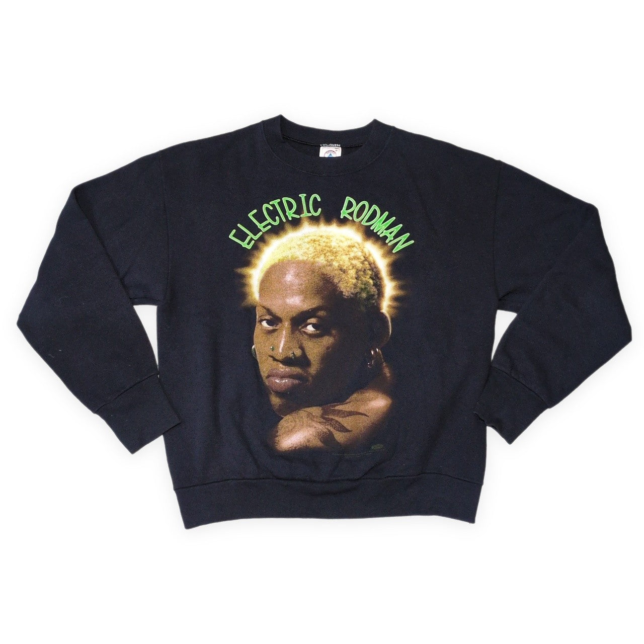 DELTA 90s Dennis Rodman Graphic Sweatshirt Black Size M