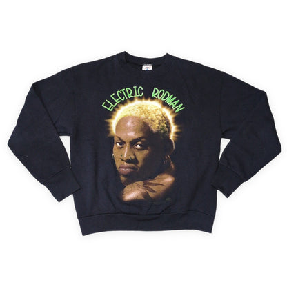 DELTA 90s Dennis Rodman Graphic Sweatshirt Black Size M