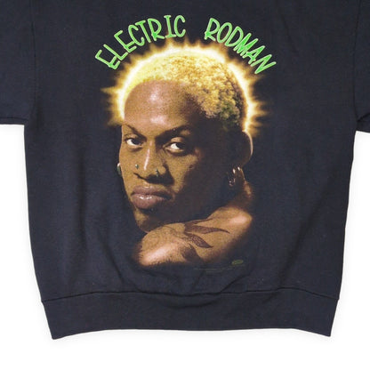 DELTA 90s Dennis Rodman Graphic Sweatshirt Black Size M