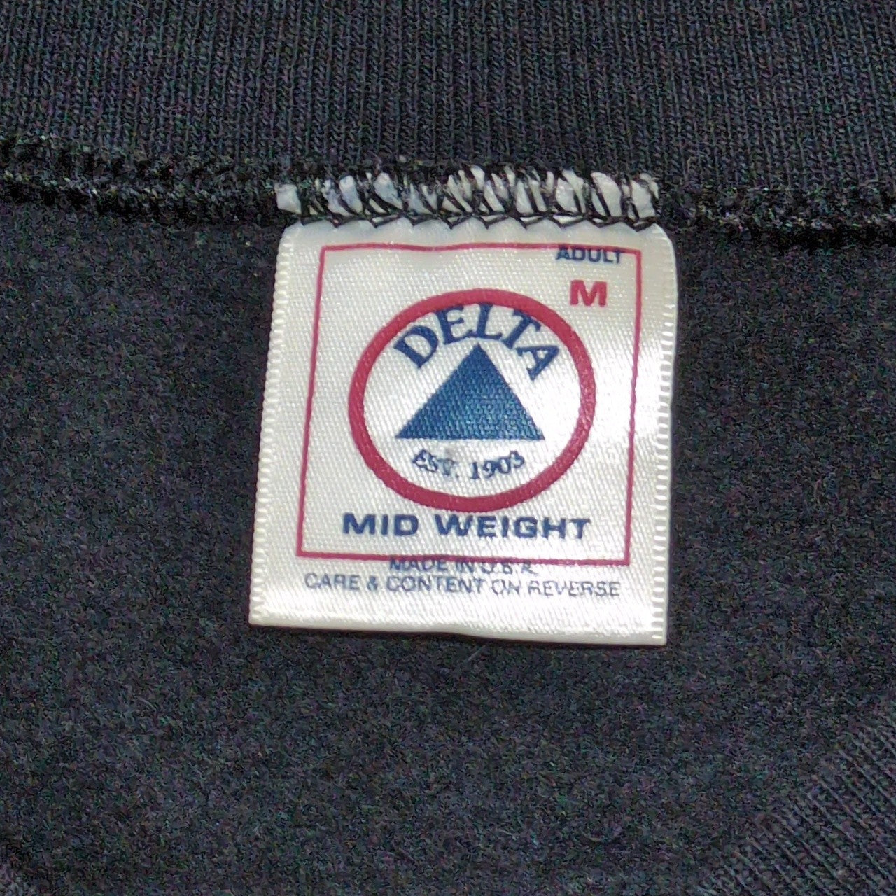 DELTA 90s Dennis Rodman Graphic Sweatshirt Black Size M