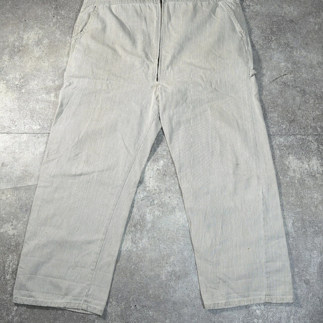 BIG HORN Vintage 60s-70s White Cotton Overalls