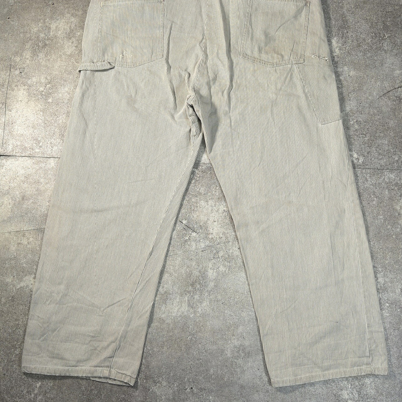 BIG HORN Vintage 60s-70s White Cotton Overalls