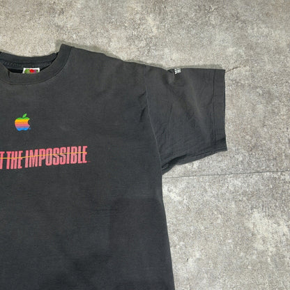 FRUIT OF THE LOOM 90s Apple x M:I Promo T-Shirt Size XL