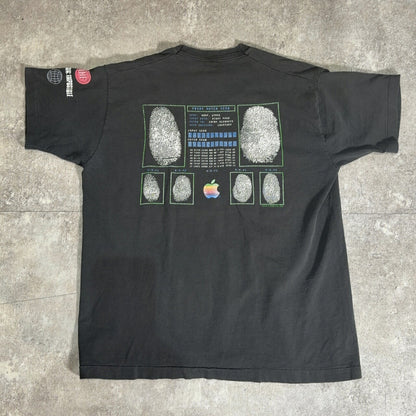 FRUIT OF THE LOOM 90s Apple x M:I Promo T-Shirt Size XL