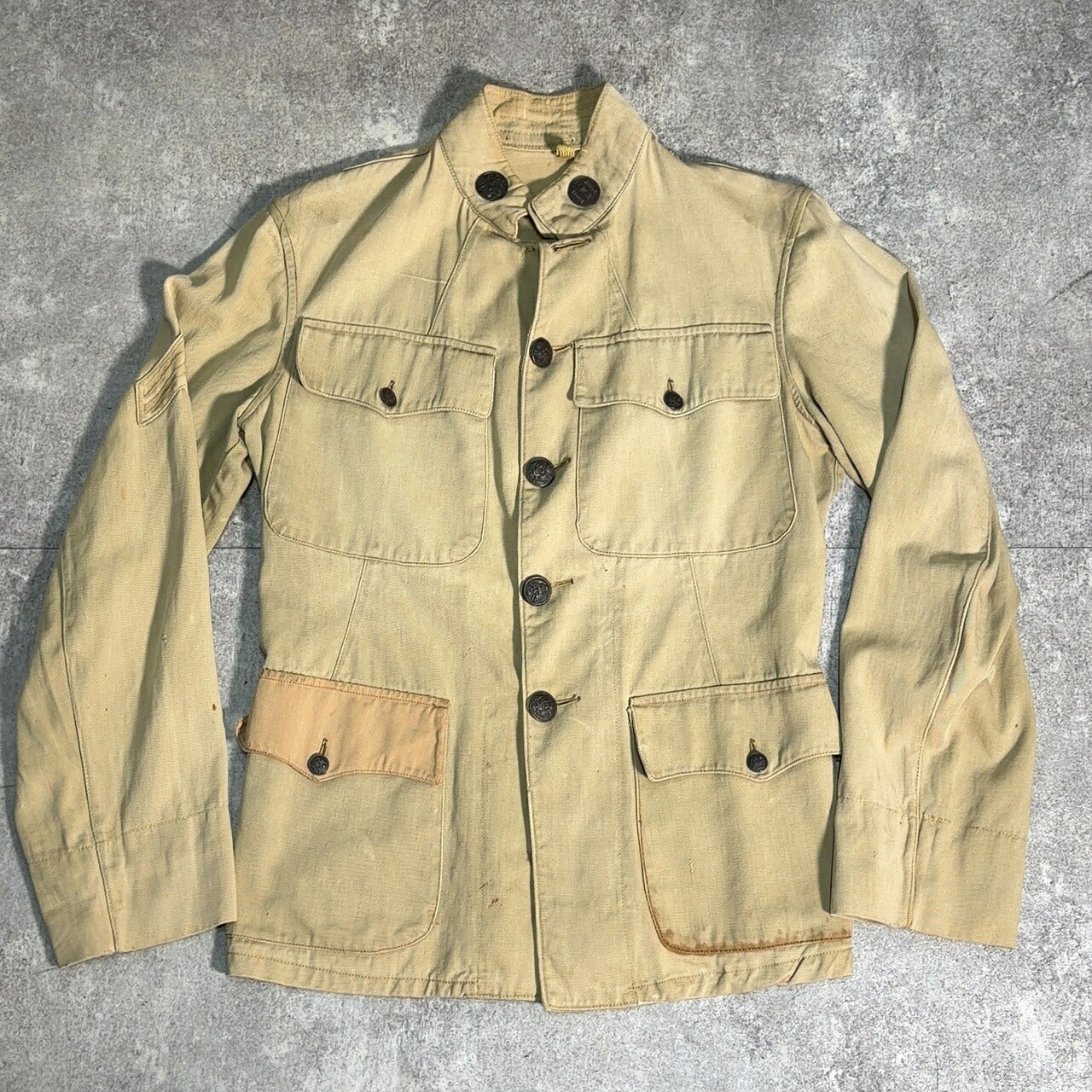 U.S.ARMY 10s 20s WW1 Officer Military Jacket Size S
