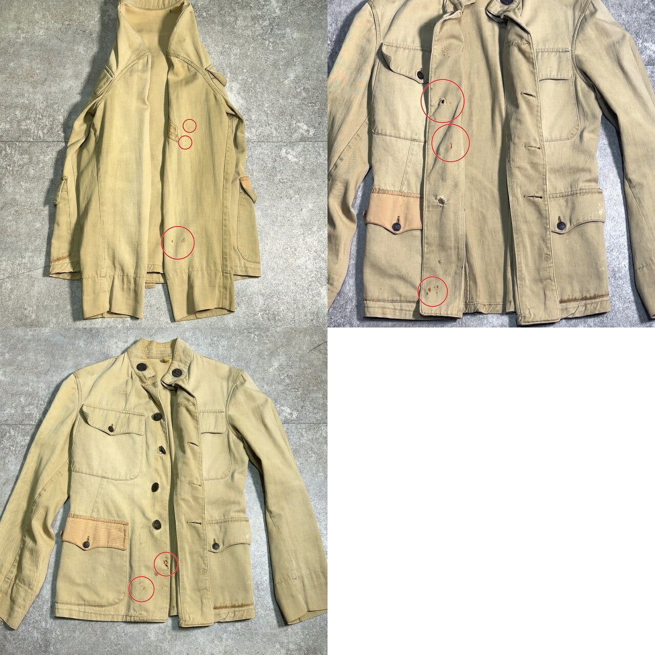 U.S.ARMY 10s 20s WW1 Officer Military Jacket Size S